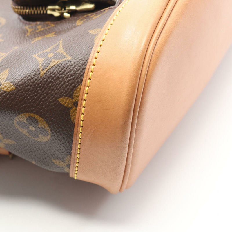 路易威登 Montsouris MM 雙肩包 M51136 Monogram 帆布 二手 LV-5