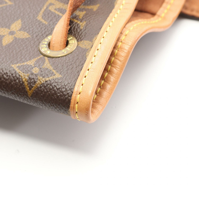 路易威登 Montsouris MM 雙肩包 M51136 Monogram 帆布 二手 LV-7