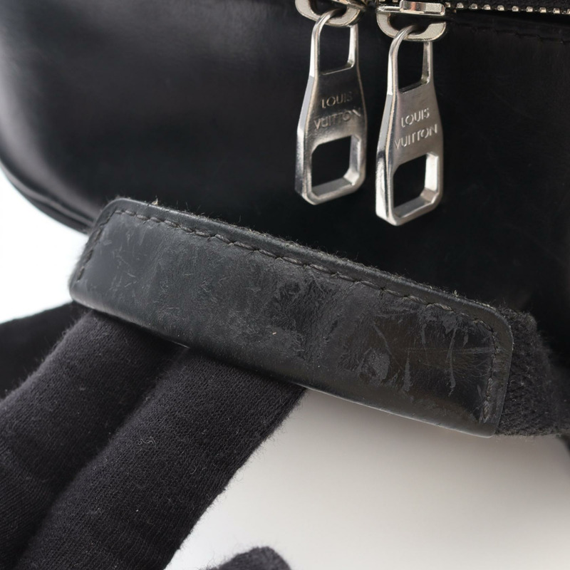 路易威登 Josh 雙肩包 M41530 Monogram macassa 棕色黑色 二手 LV-6