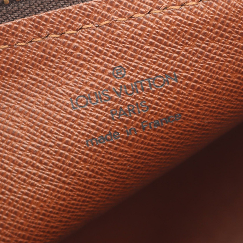 路易威登 Papillon 26 Old 手提包 M51366 Monogram 帆布皮革棕色二手-3