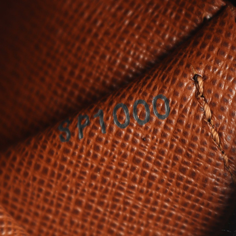 路易威登 Papillon 26 Old 手提包 M51366 Monogram 帆布皮革棕色二手-4