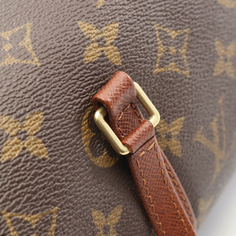 路易威登 Papillon 26 Old 手提包 M51366 Monogram 帆布皮革棕色二手-5