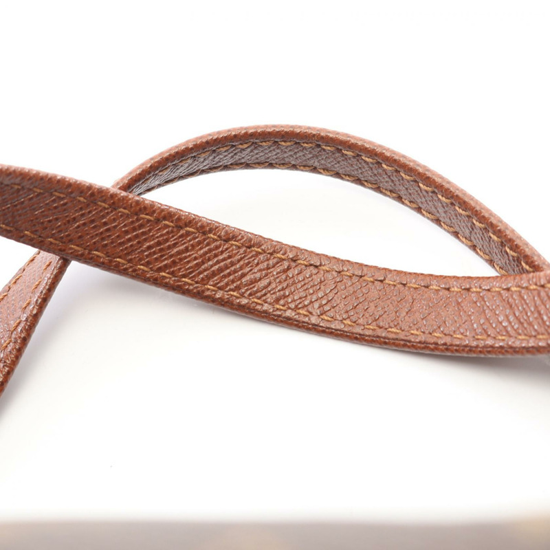 路易威登 Papillon 26 Old 手提包 M51366 Monogram 帆布皮革棕色二手-6