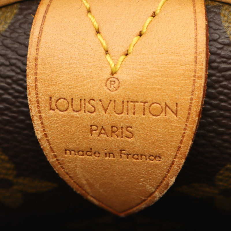 路易威登 Keepall 55 手提包 M41424 Monogram 帆布皮革棕色二手 LV-3