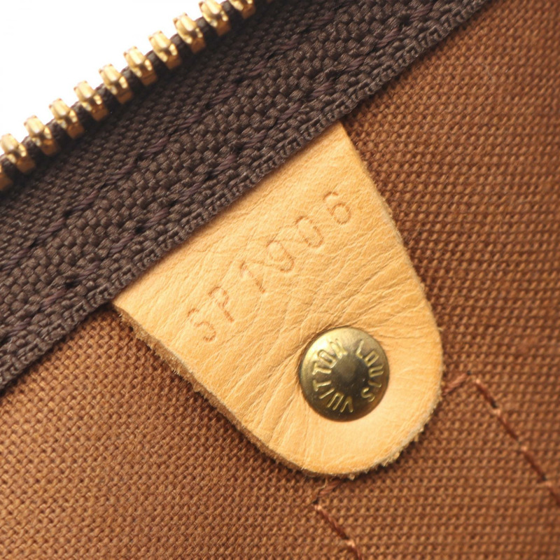 路易威登 Keepall 55 手提包 M41424 Monogram 帆布皮革棕色二手 LV-4
