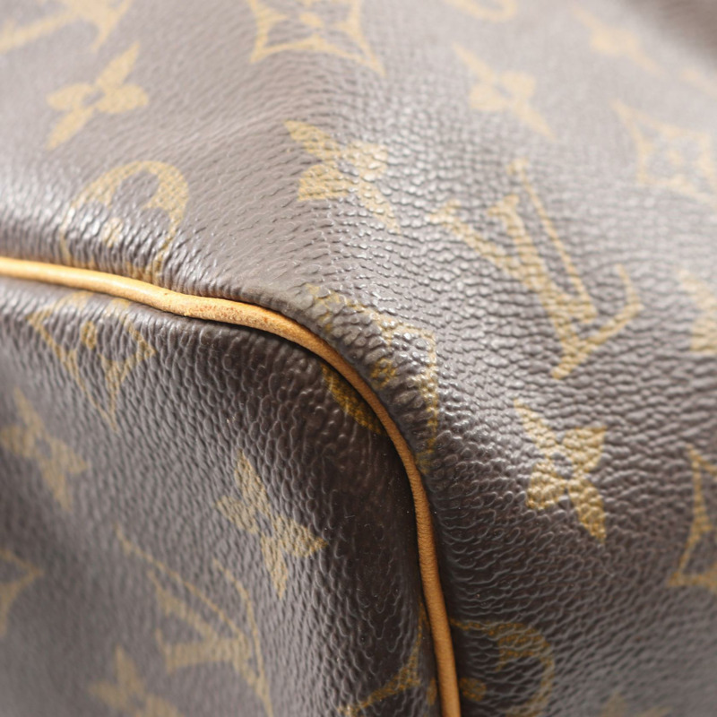 路易威登 Keepall 55 手提包 M41424 Monogram 帆布皮革棕色二手 LV-8