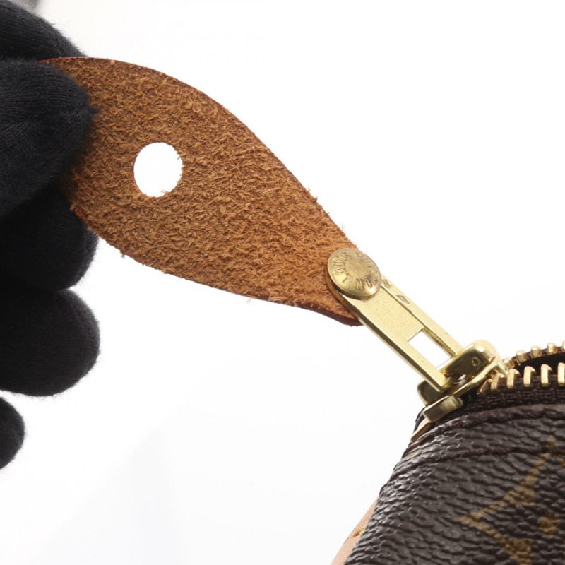 路易威登 Speedy 30 旅行手提包 M41526 Monogram 皮革 棕色 二手-8