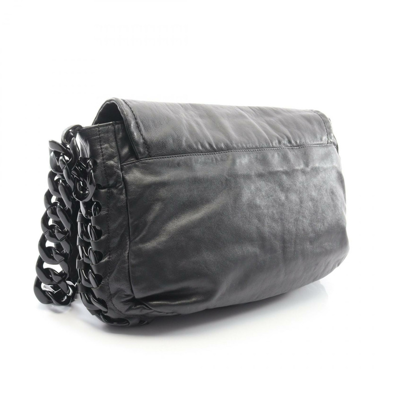 香奈兒奢華系列單肩包,羊皮材質,黑色,二手,女士CC-1