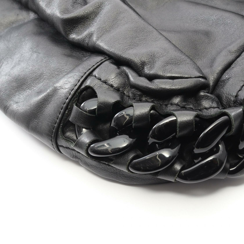 香奈兒奢華系列單肩包,羊皮材質,黑色,二手,女士CC-6