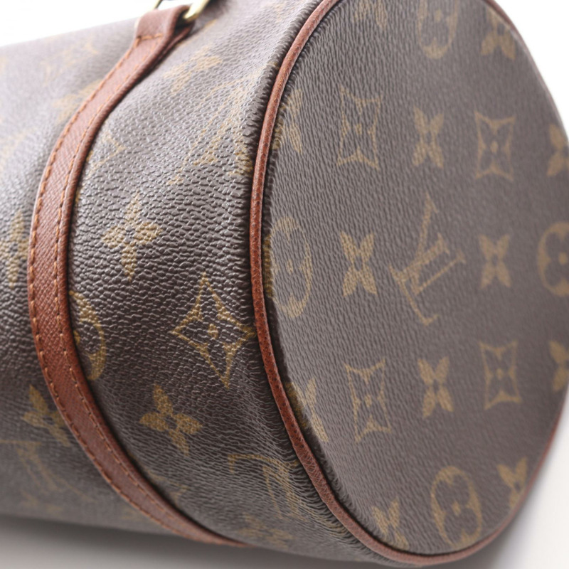 路易威登 Papillon 26 舊手提包 M51366 Monogram 帆布皮革二手-7
