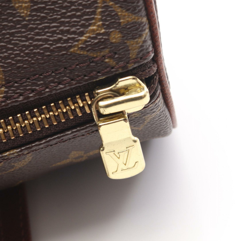 路易威登 Papillon 26 舊手提包 M51366 Monogram 帆布皮革二手-8