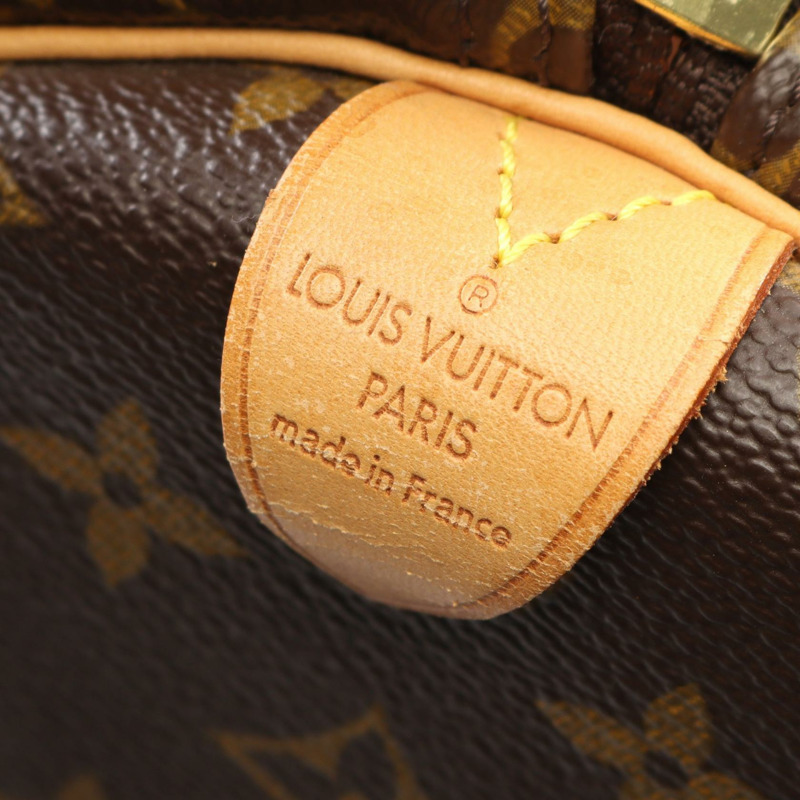 路易威登 Keepall 55 手提包 M41424 Monogram 帆布皮革棕色二手 LV-3