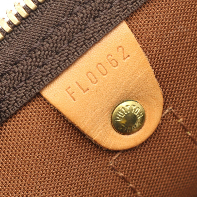 路易威登 Keepall 55 手提包 M41424 Monogram 帆布皮革棕色二手 LV-4