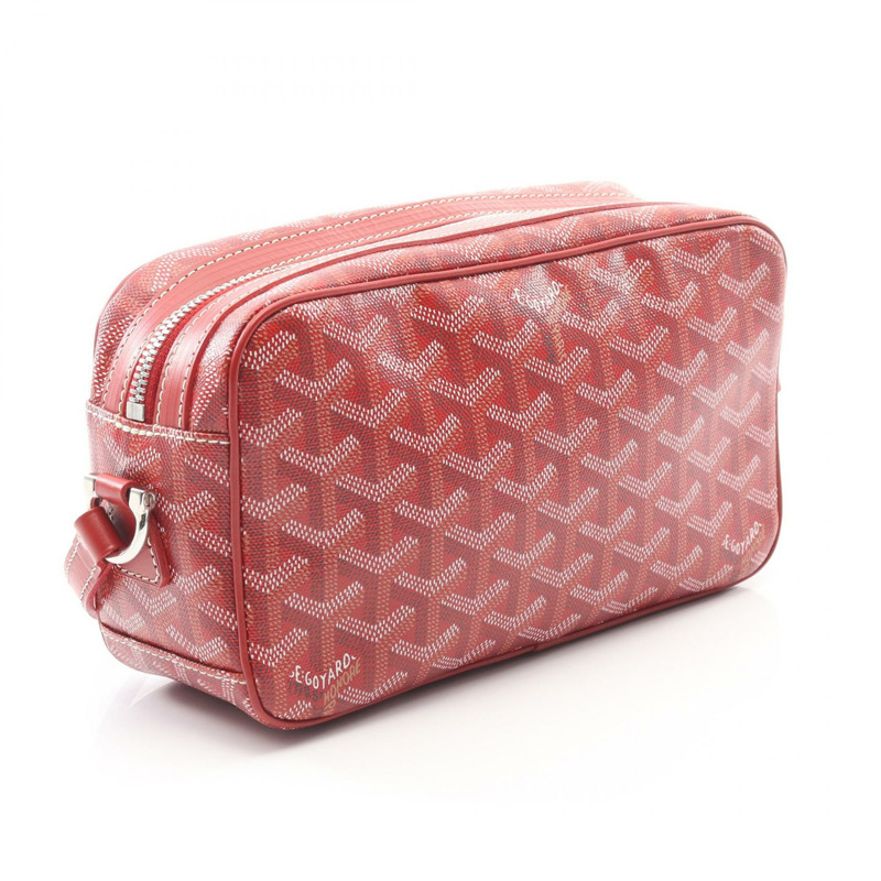 GOYARD Cup Vert PM 單肩包 CAPVE2PMLTY02CL02P 帆布皮革 紅色 二手 女士-1