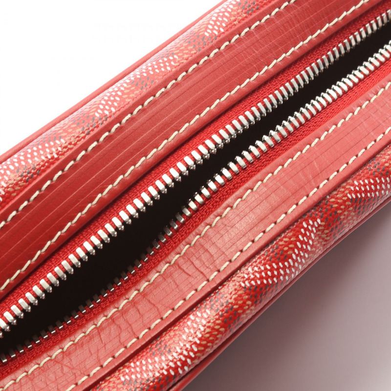 GOYARD Cup Vert PM 單肩包 CAPVE2PMLTY02CL02P 帆布皮革 紅色 二手 女士-4