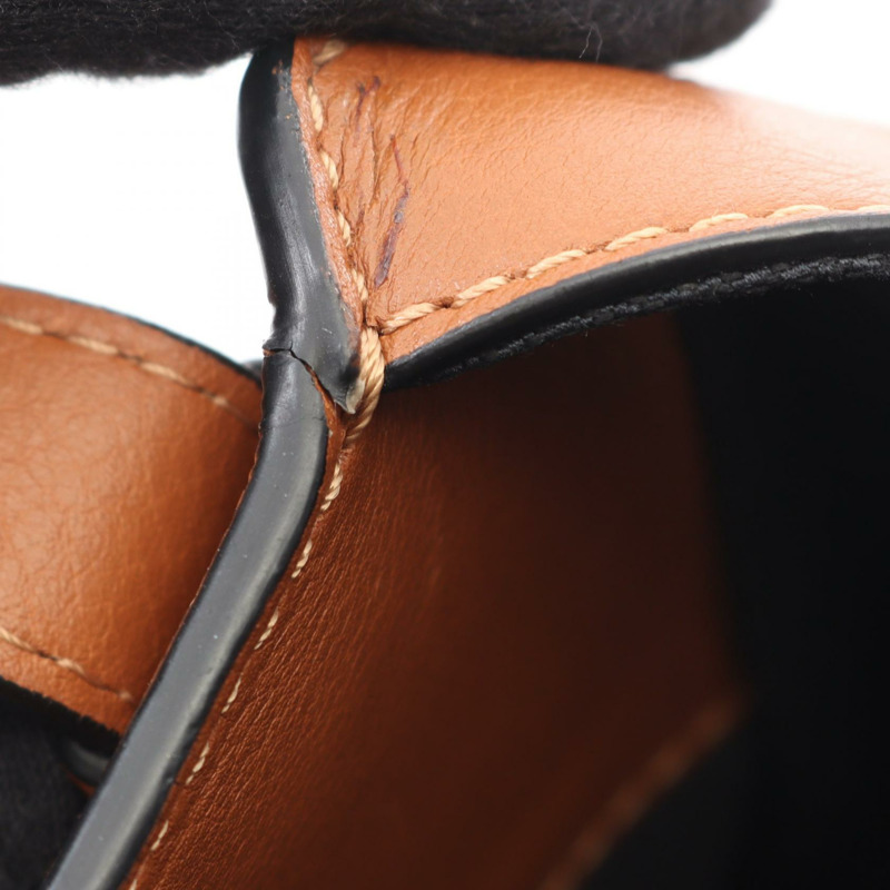 LOEWE HAMMOCK 小單肩手提包,棕色皮革,二手女款-4