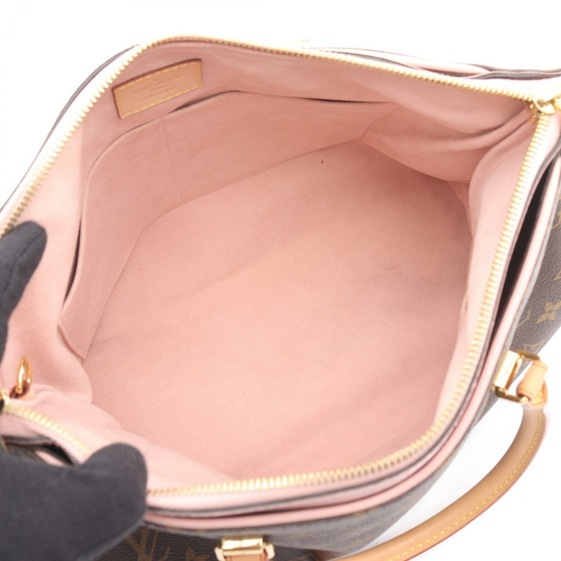 路易威登 Pallas 單肩手提包 M43400 Monogram 帆布皮革 Rose poudre-2