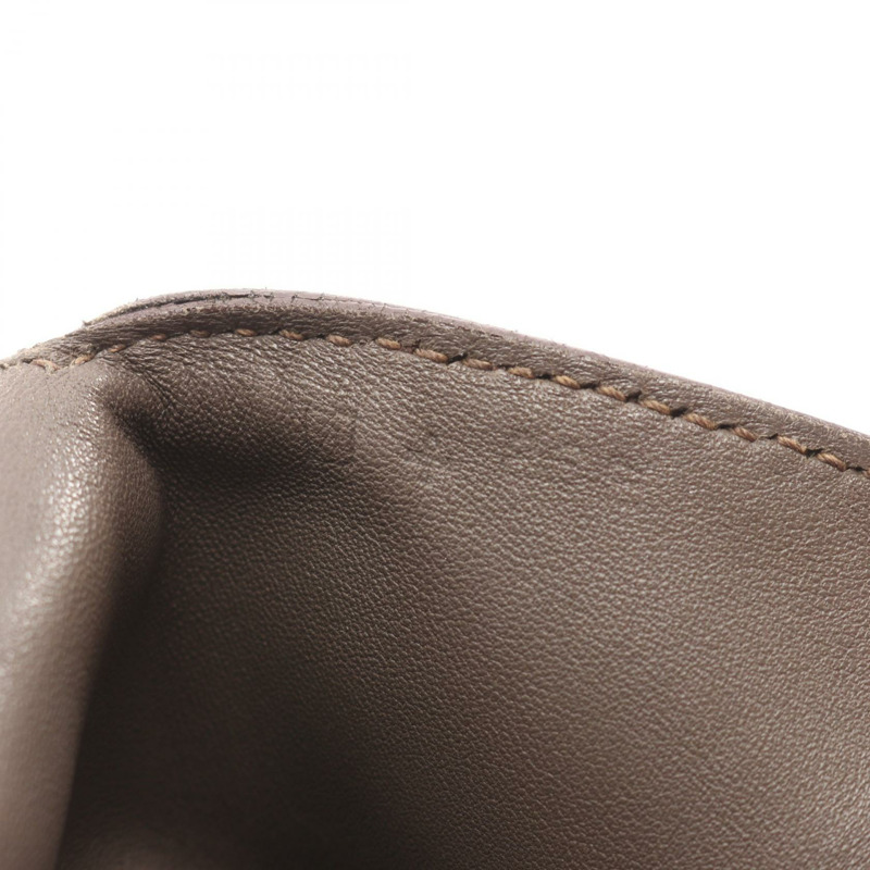 愛馬仕 Toolbox 26 單肩手提包 Evercolor 皮革 灰色 Etain SHW 二手 女士-4