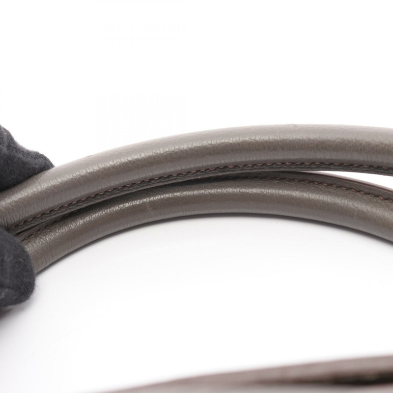 愛馬仕 Toolbox 26 單肩手提包 Evercolor 皮革 灰色 Etain SHW 二手 女士-10