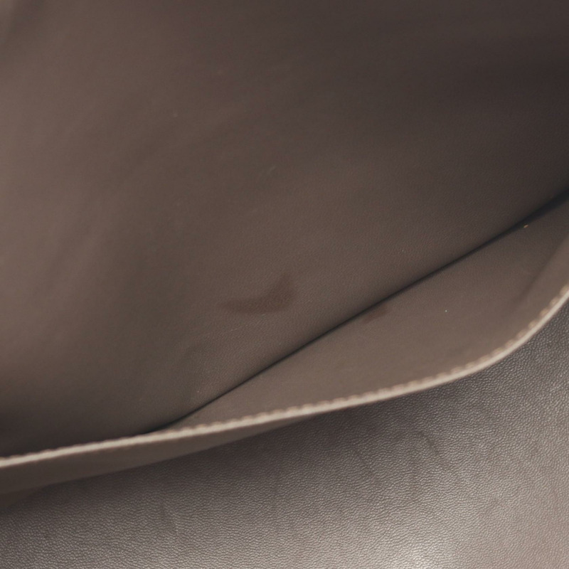 愛馬仕 Toolbox 26 單肩手提包 Evercolor 皮革 灰色 Etain SHW 二手 女士-13