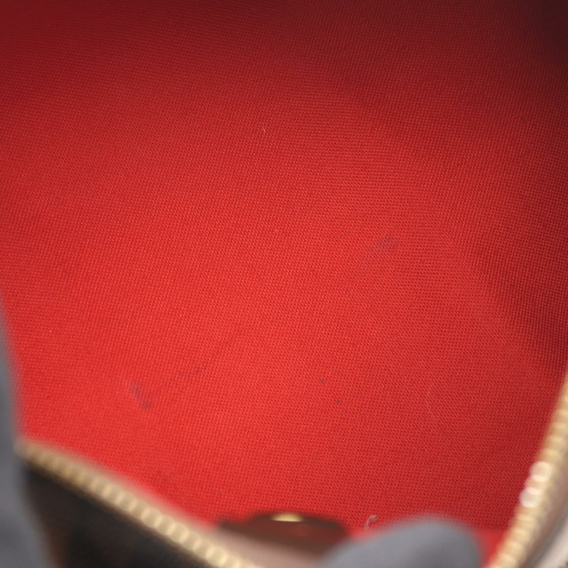 LOUIS VUITTON Speedy Bandouliere 25 斜背包手提包 N41368 Damier Ebene 二手-9