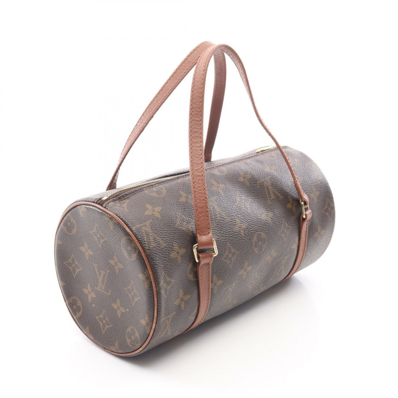 路易威登 Papillon 26 舊手提包 M51366 Monogram 帆布皮革二手-1
