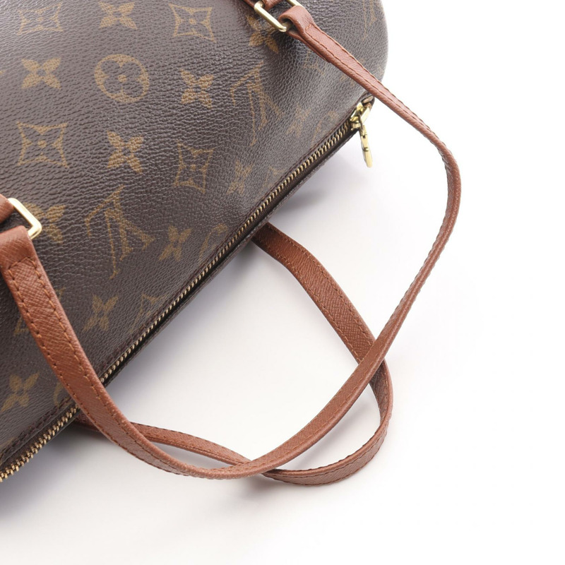 路易威登 Papillon 26 舊手提包 M51366 Monogram 帆布皮革二手-8