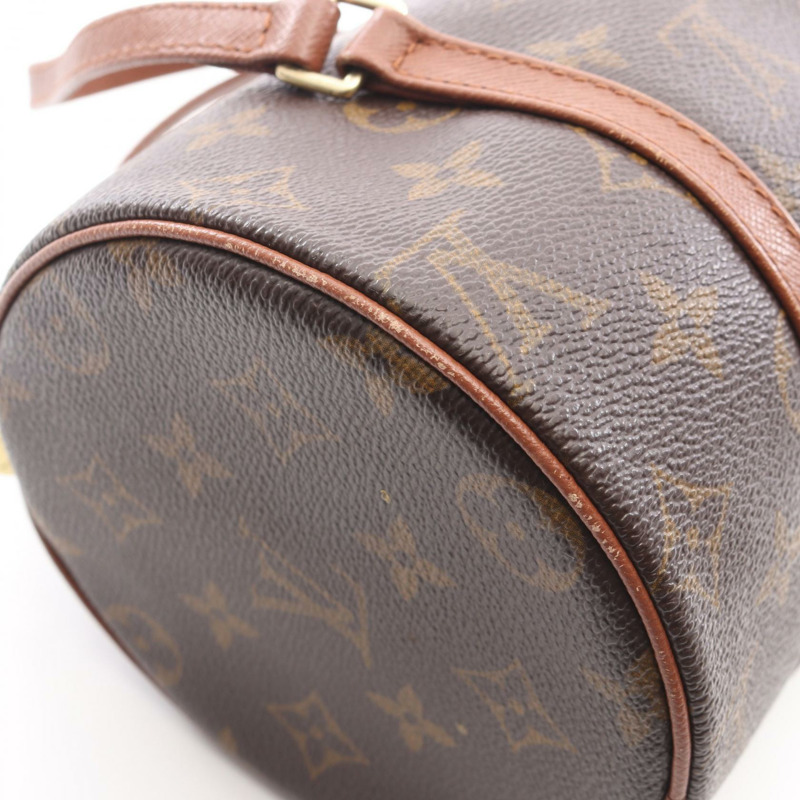 路易威登 Papillon 26 舊手提包 M51366 Monogram 帆布皮革二手-10