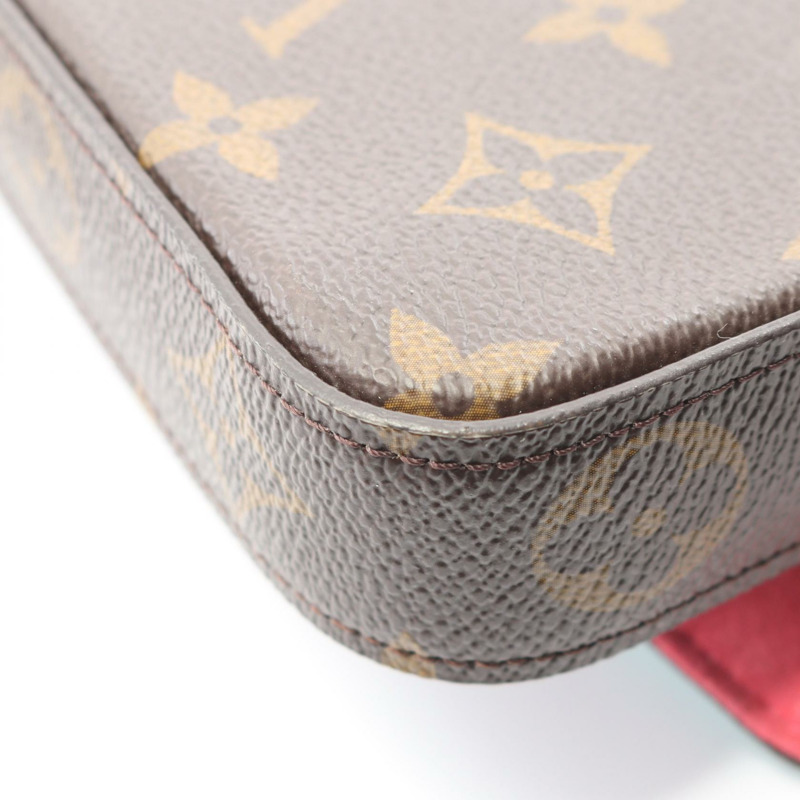 路易威登 Pochette Felicie 鏈條斜背包 M28627 Monogram 二手-6