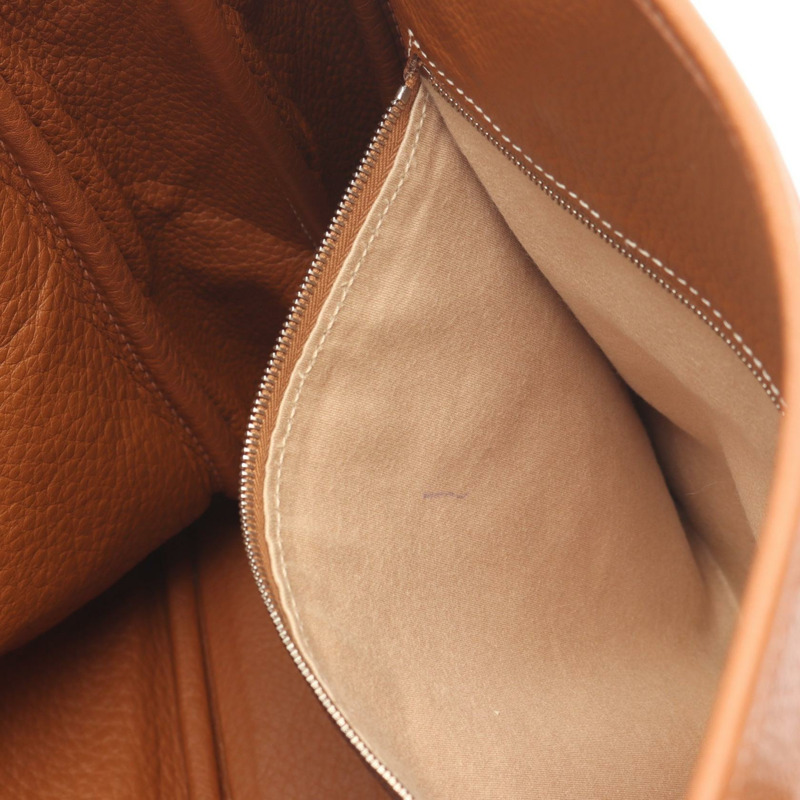 愛馬仕 Victoria Cabas 32 手提單肩包 047589CK Taurillon Clemence 金色 SHW-8