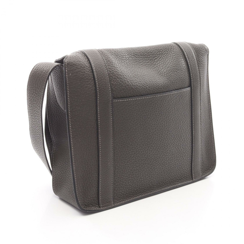 愛馬仕 Steve Caporal 27 肩斜背包 P 063865CK Taurillon Clemence SHW-1