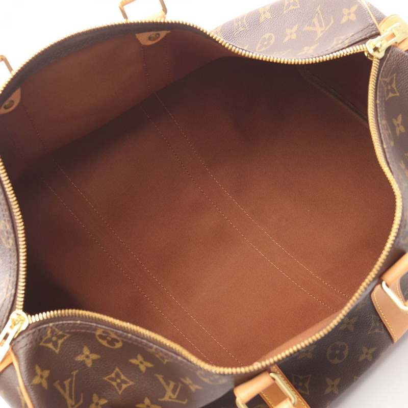 路易威登 Keepall 45 旅行手提包 M41428 Monogram 皮革 棕色 二手-2