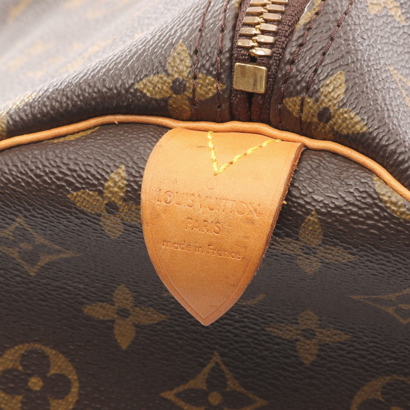 路易威登 Keepall 60 旅行手提包 M41422 Monogram 皮革 棕色 二手-3