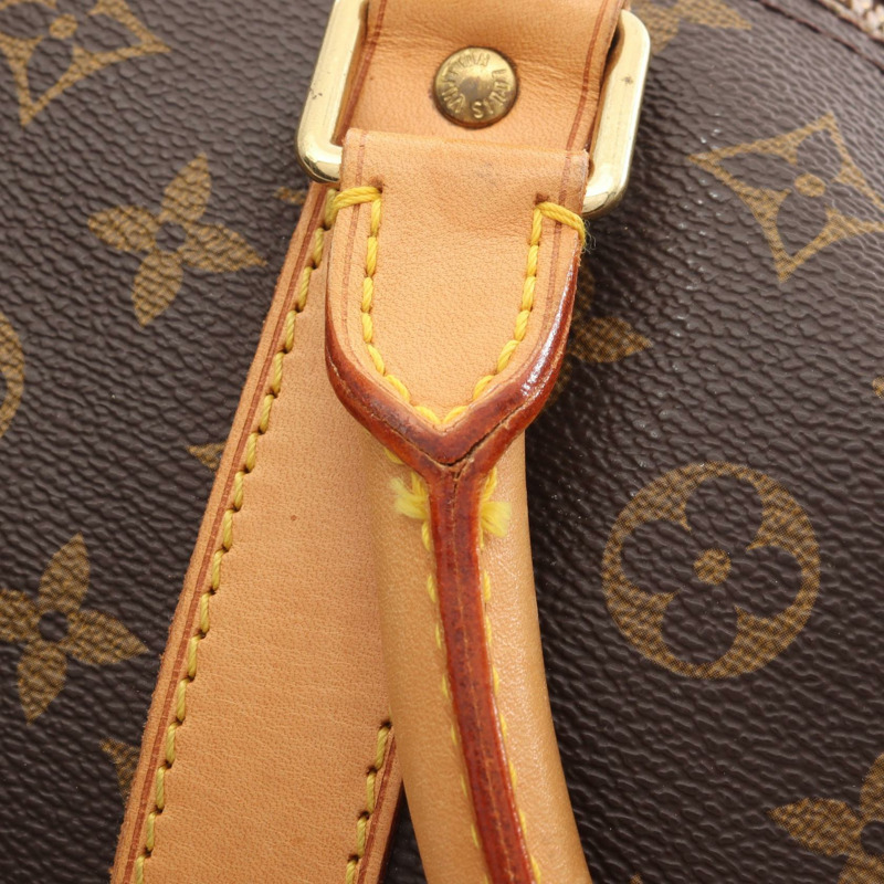 路易威登 Keepall 60 旅行手提包 M41422 Monogram 皮革 棕色 二手-6