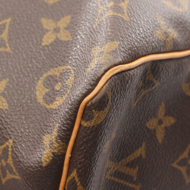 路易威登 Keepall 60 旅行手提包 M41422 Monogram 皮革 棕色 二手-7