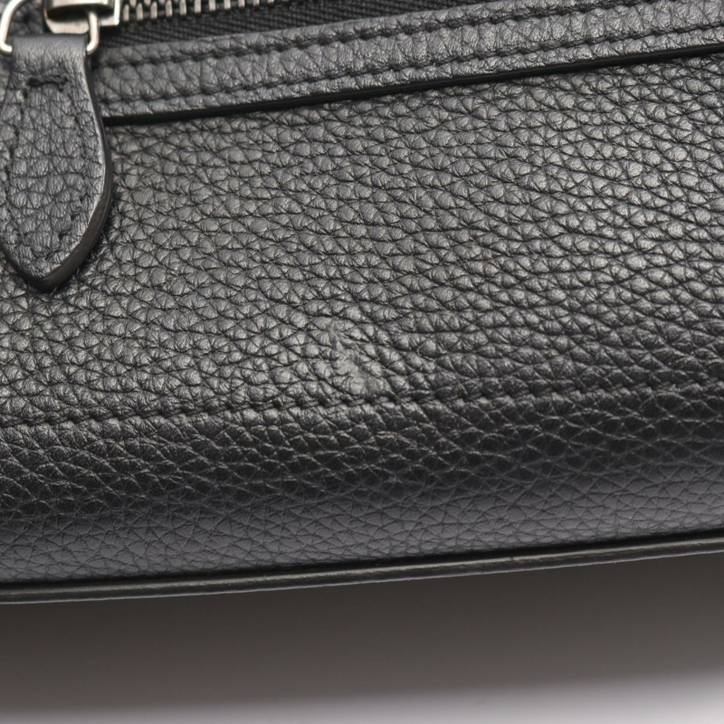 CELINE Luggage Nano Shopper 單肩手提包 168243 黑色皮革 二手 女士-6