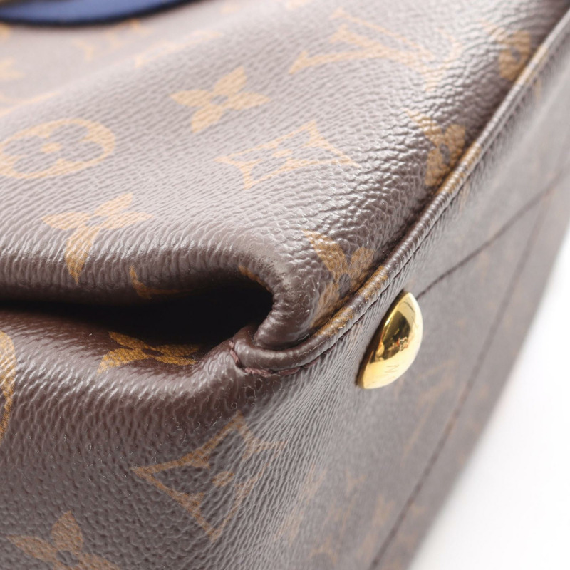 路易威登 Georges MM 單肩手提包 M43778 Monogram 皮革 棕色 二手-8