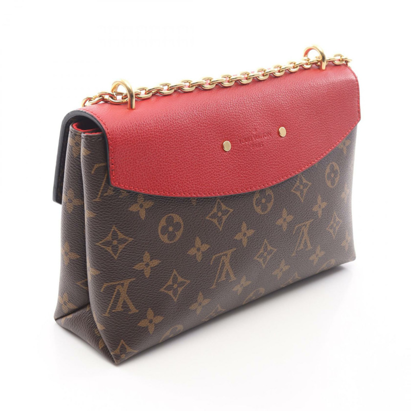 路易威登 Saint Placide 鏈條單肩背包 M43713 Monogram Cerise 二手 LV-1