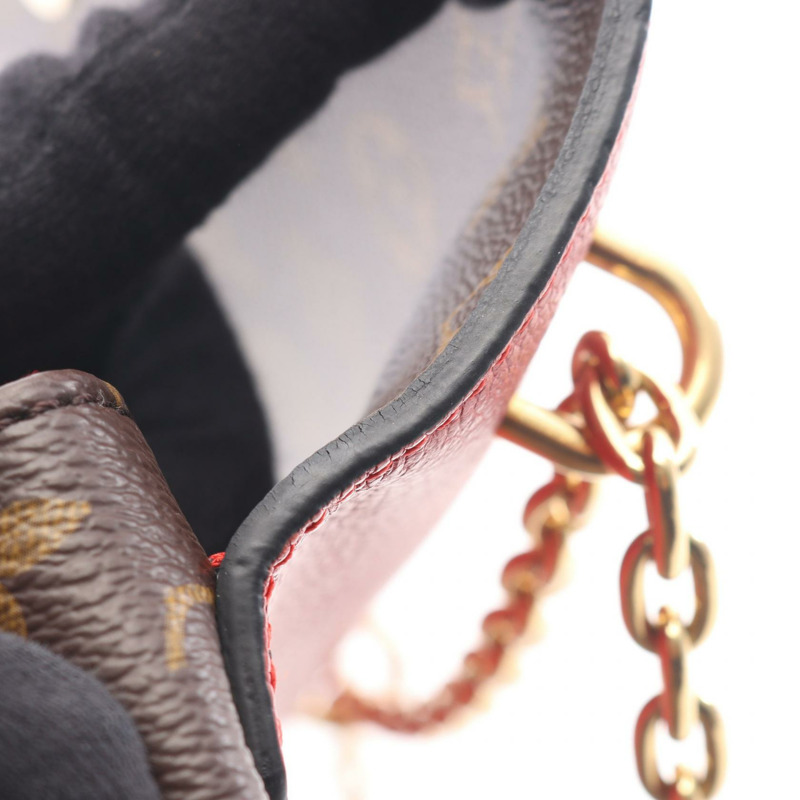 路易威登 Saint Placide 鏈條單肩背包 M43713 Monogram Cerise 二手 LV-8