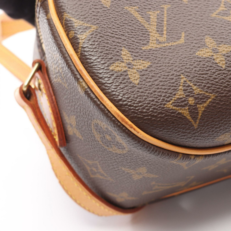 路易威登 Blois 肩背包 M51221 Monogram 帆布皮革棕色二手女士-9