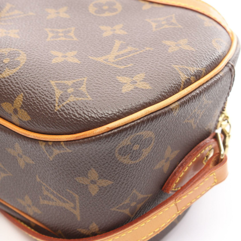 路易威登 Blois 肩背包 M51221 Monogram 帆布皮革棕色二手女士-10