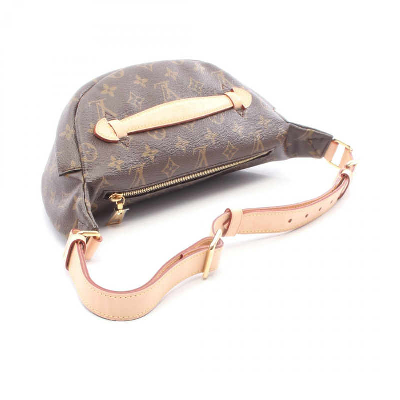 路易威登 (LOUIS VUITTON) 腰包 M43644 Monogram帆布皮革棕色二手-1