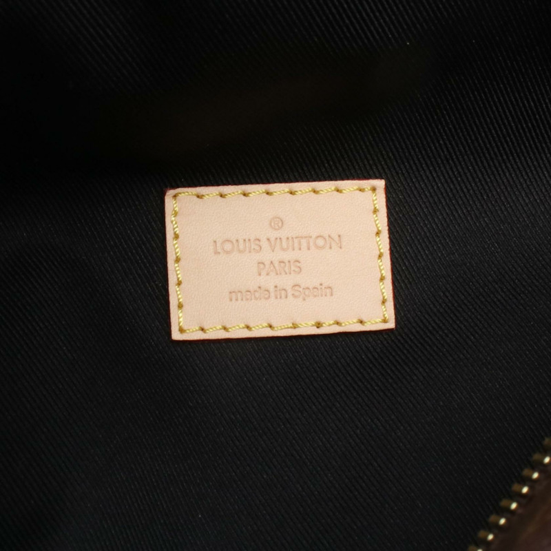 路易威登 (LOUIS VUITTON) 腰包 M43644 Monogram帆布皮革棕色二手-3