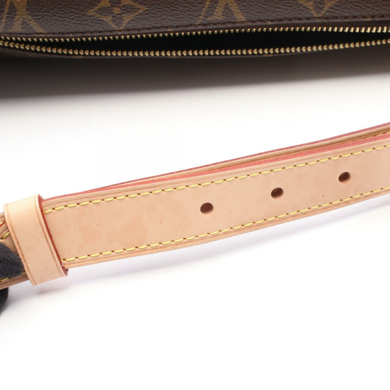路易威登 (LOUIS VUITTON) 腰包 M43644 Monogram帆布皮革棕色二手-5