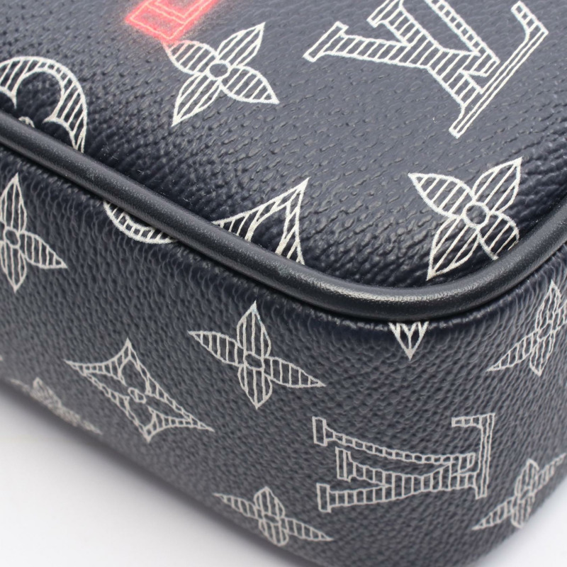 路易威登 Danube PM 倒置肩斜背包 M43678 Monogram Ink-5