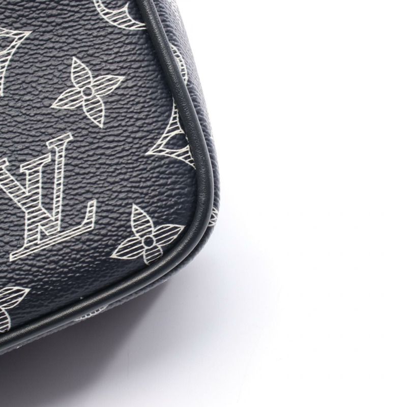 路易威登 Danube PM 倒置肩斜背包 M43678 Monogram Ink-6