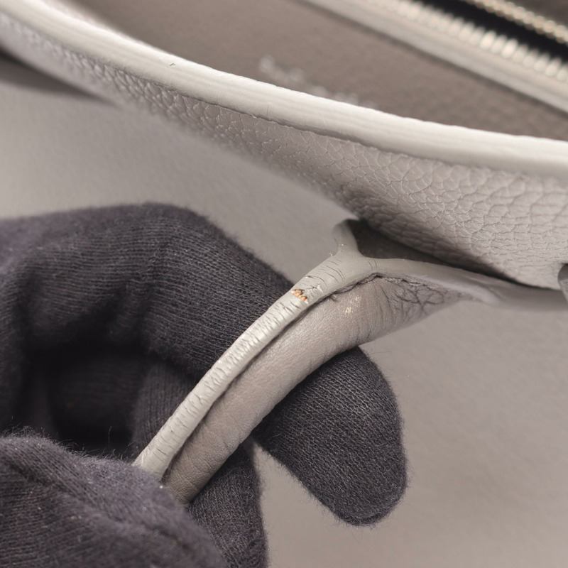 SAINT LAURENT PARIS Sac de Jules 單肩手提包 477477 皮革 灰色 二手 女士-5