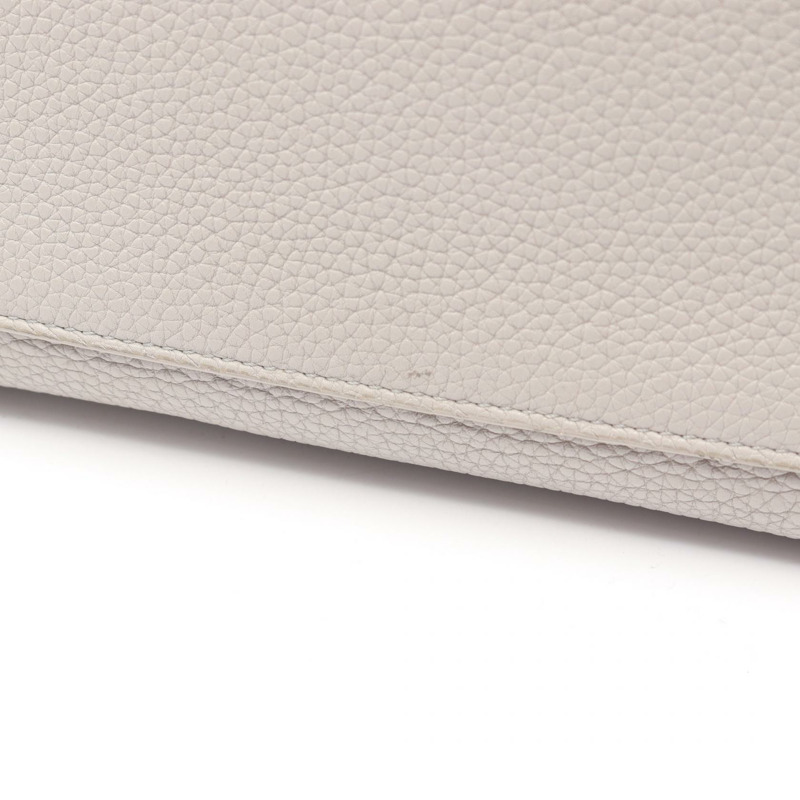 SAINT LAURENT PARIS Sac de Jules 單肩手提包 477477 皮革 灰色 二手 女士-10