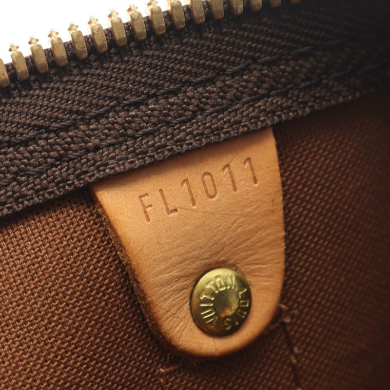 路易威登 Keepall45 手提包 M41428 Monogram 帆布皮革棕色二手男女通用-4