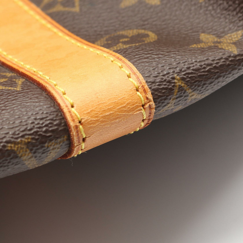 路易威登 Keepall45 手提包 M41428 Monogram 帆布皮革棕色二手男女通用-10